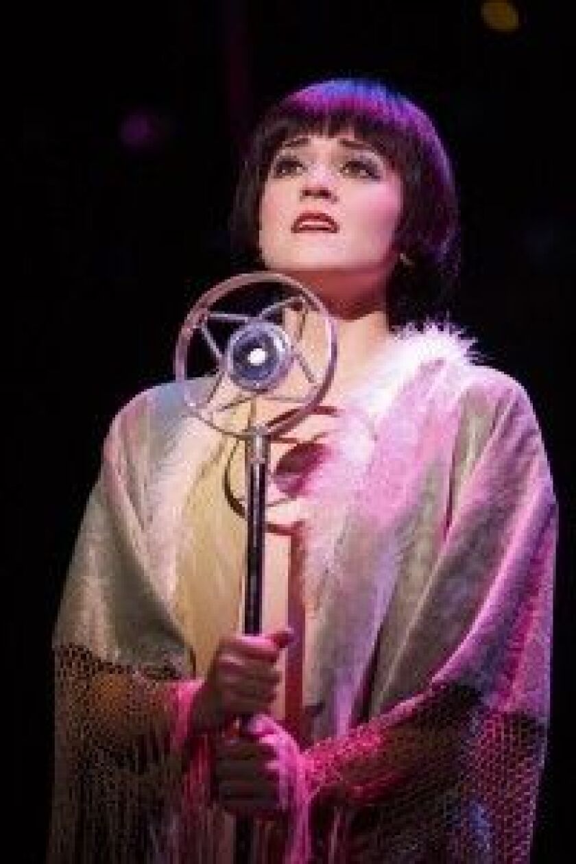 Andrea Goss stars as Sally Bowles in the national tour of “Cabaret.” (Photo: Joan Marcus)