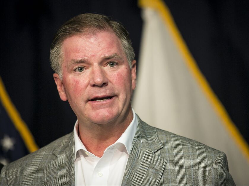 State Senate Republic Leader Bill Brady in 2017. File Photo. | Ashlee Rezin/Sun-Times