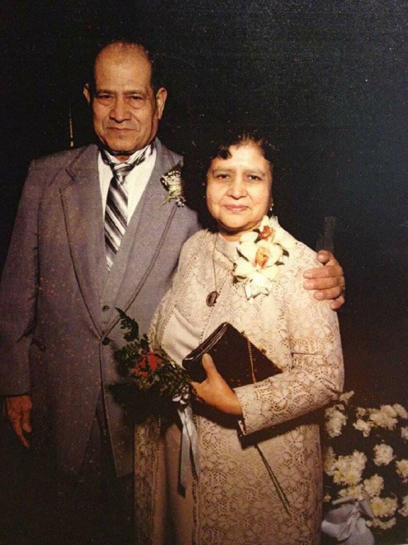 Gregorio and “Fina” Sanchez, immigrants from Guanajuato, Mexico, raised five children in Blue Island. | family photo