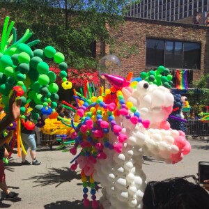 Thousands gathered in Lake View for Chicago’s 49th annual Pride Parade on Sunday. | Sun-Times photo