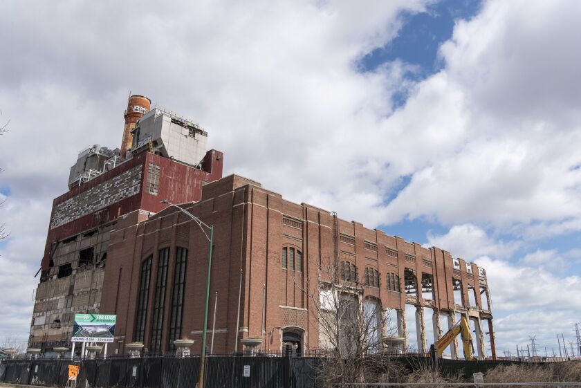 The old Crawford power plant, 3501 S. Pulaski Rd.