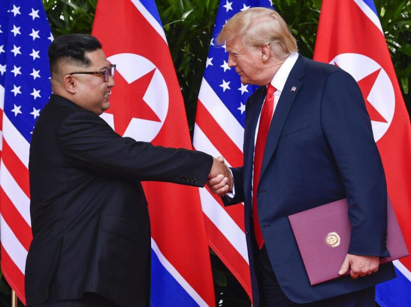 President Donald Trump voiced confidence that North Korea’s leader would “honor” his commitment to denuclearize. | AP file photo