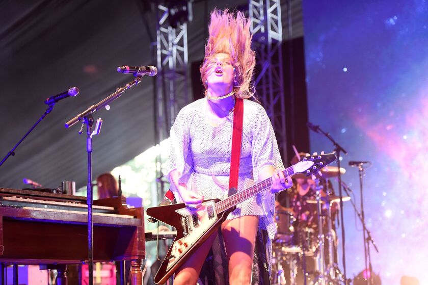 Grace Potter and the Nocturnals perform onstage at the 2016 Panorama NYC Festival in 2016 in New York City.