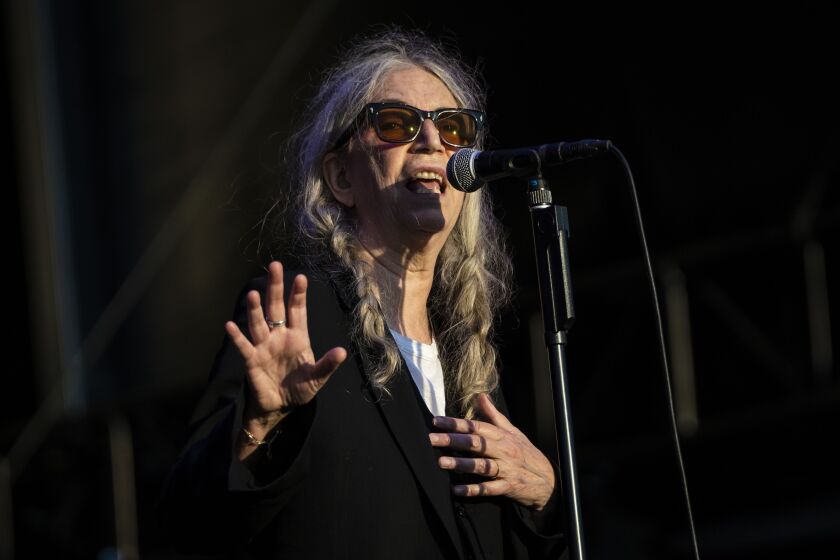Patti Smith & Her Band perform on Day 1 of Riot Fest in Douglass Park on Thursday night.