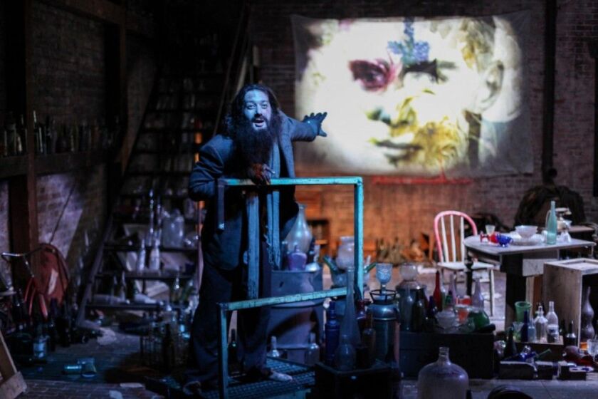 A scene from the Mary-Arrchie Theatre Co. production of “The Glass Menagerie.”
