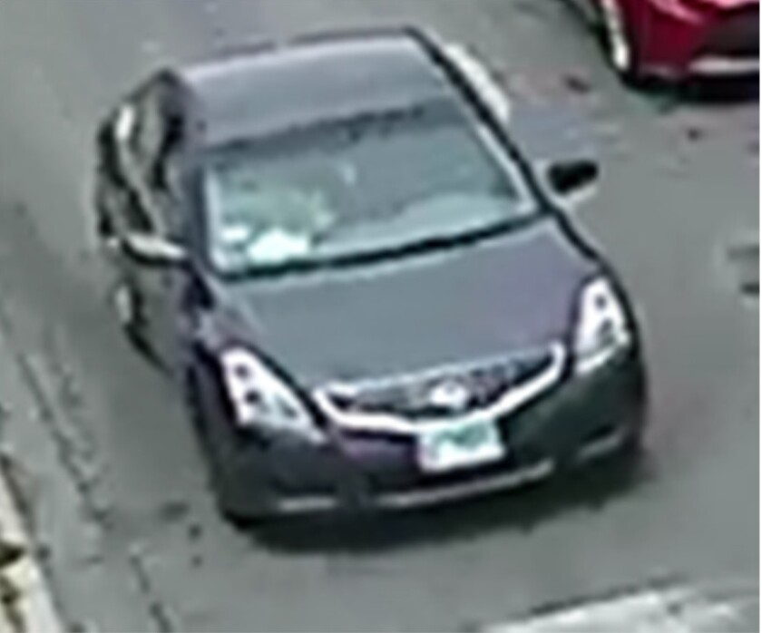 Authorities released a surveillance image of a gray Nissan Altima taken shortly before a hit-and-run Aug. 1, 2020, at Madison Street and California Avenue.