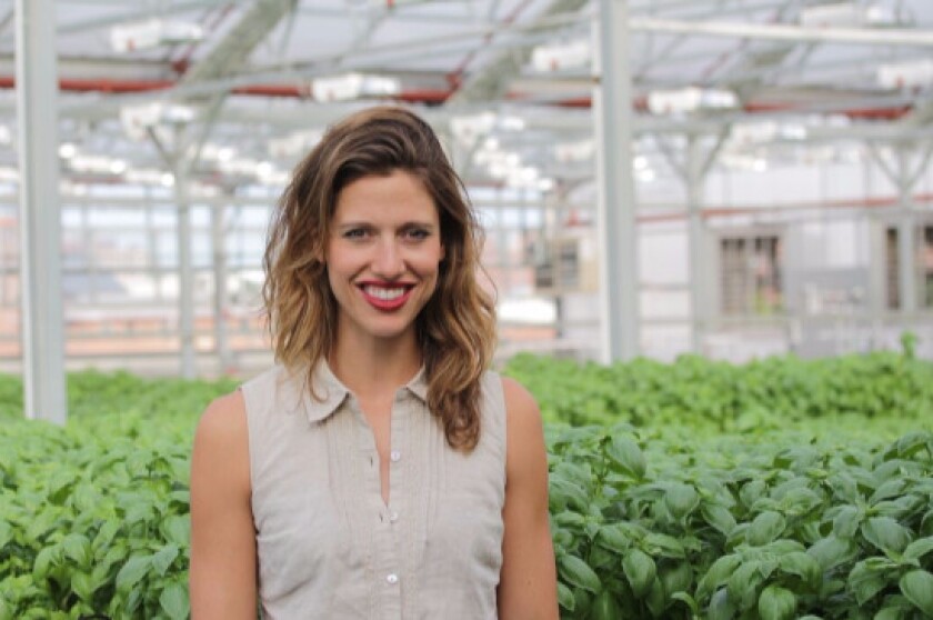 Nicole Baum of Gotham Greens. | SUPPLIED PHOTO