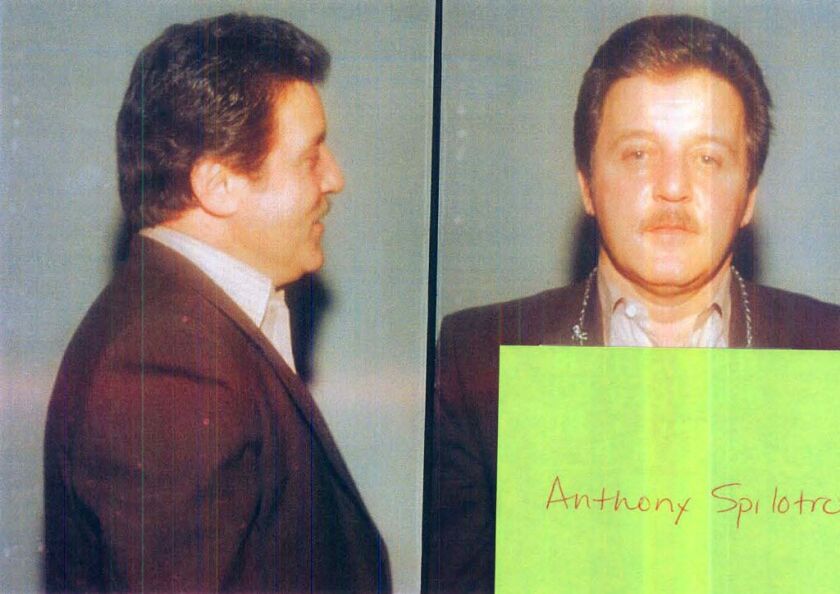 Mug shot of Anthony Spilotro. | Sun-Times files