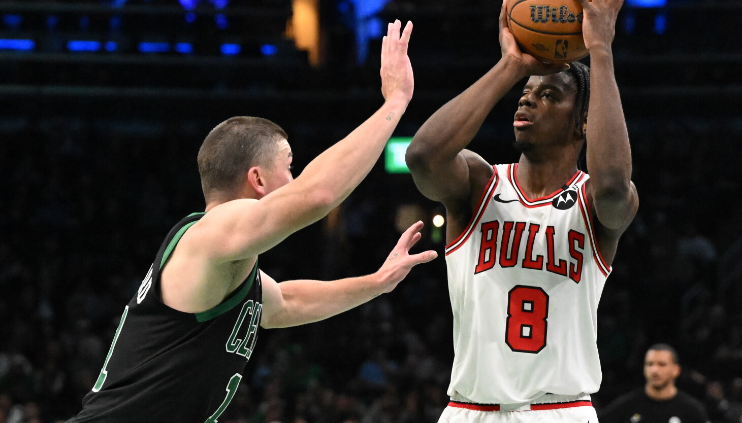 Rookie Caleb Wilson blasts Bulls, self after blowout loss in Boston