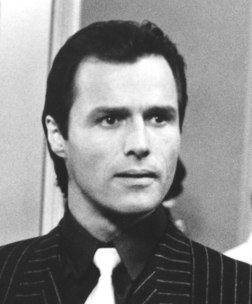 Michael Nader starred as Dex Dexter on “Dynasty.”