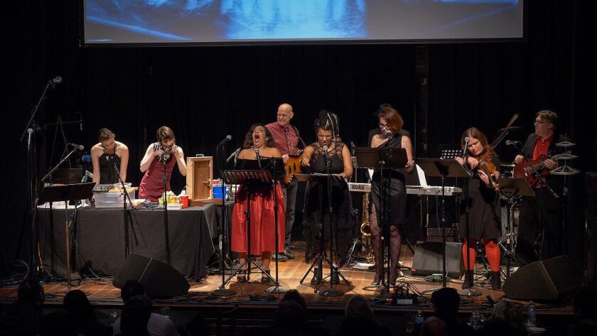 WildClaw Theatre returns this holiday season with its signature brand of bone-chilling radio horror plays. | Clark Bender Photo