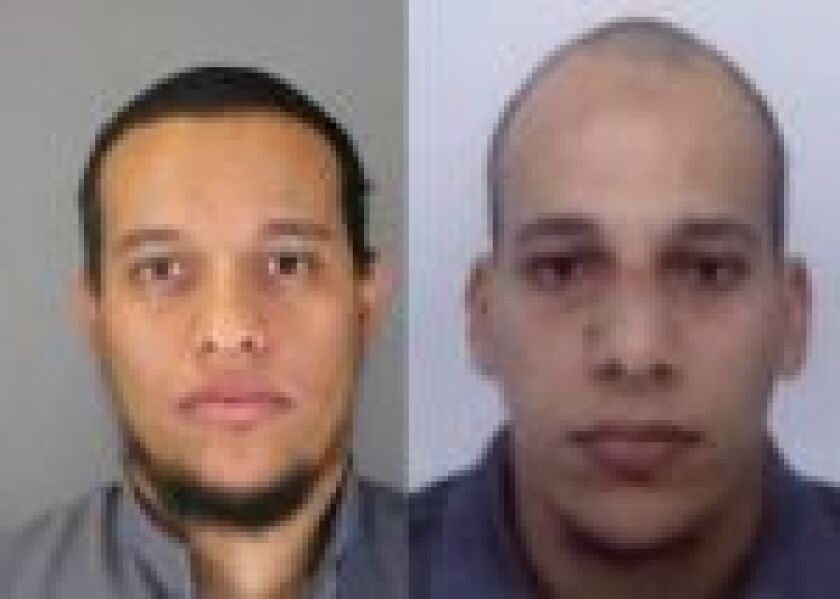 <small><strong>Cherif, left, and Said Kouachi | AP</strong></small>
