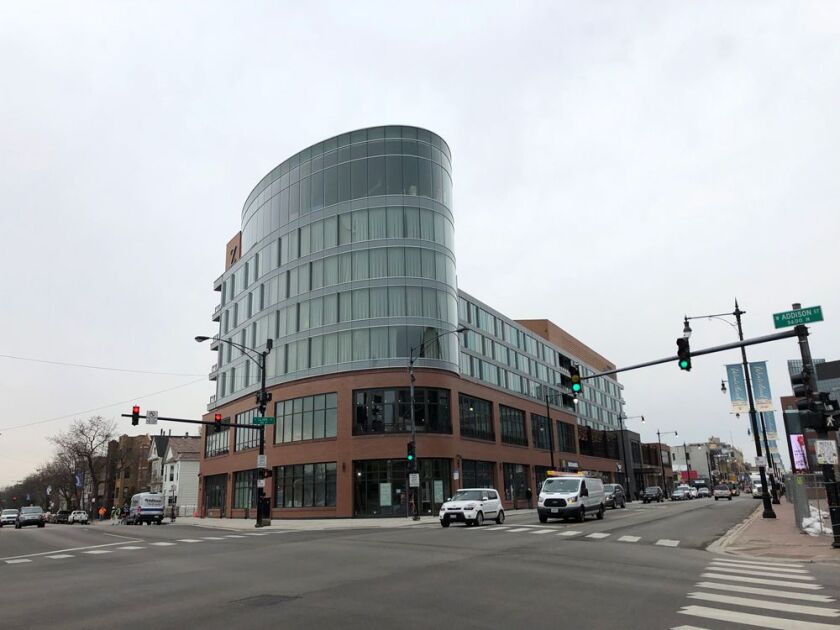 The Zachary has 175 rooms, plus, as seen in photos below, restaurants and bars. | Tanveer Ali / Sun-Times