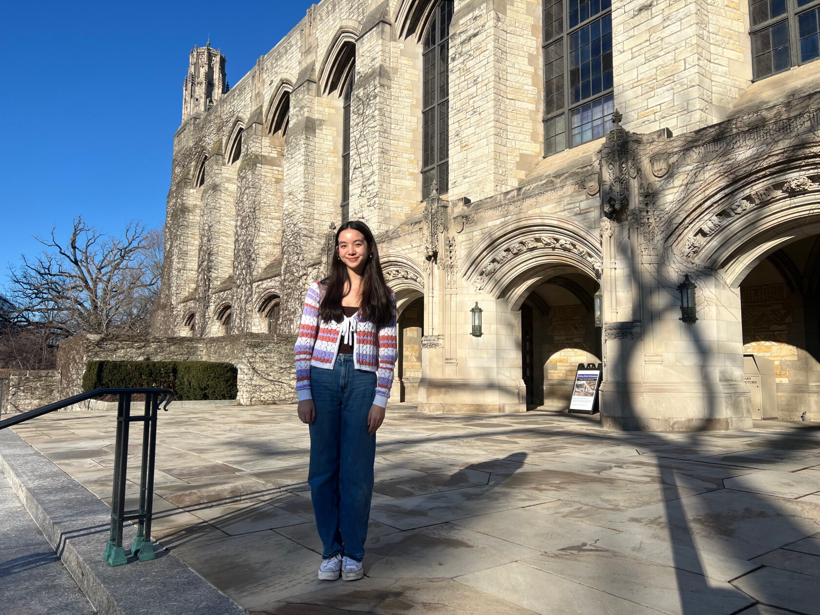 ‘Severance’ Miss Huang actor Sarah Bock juggles role, Northwestern