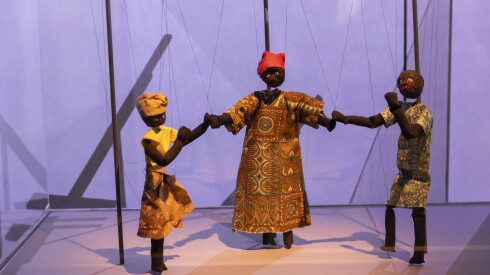 "Crafting Character: The Costumes of Paul Tazewell" explores the designer's early creative works, including puppets, marionettes and a self-portrait.