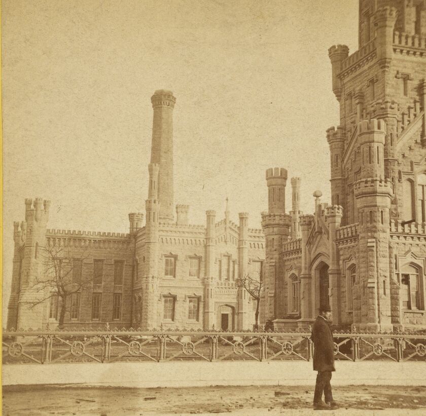 The Water Tower was among the few structures to survive the Great Chicago Fire.