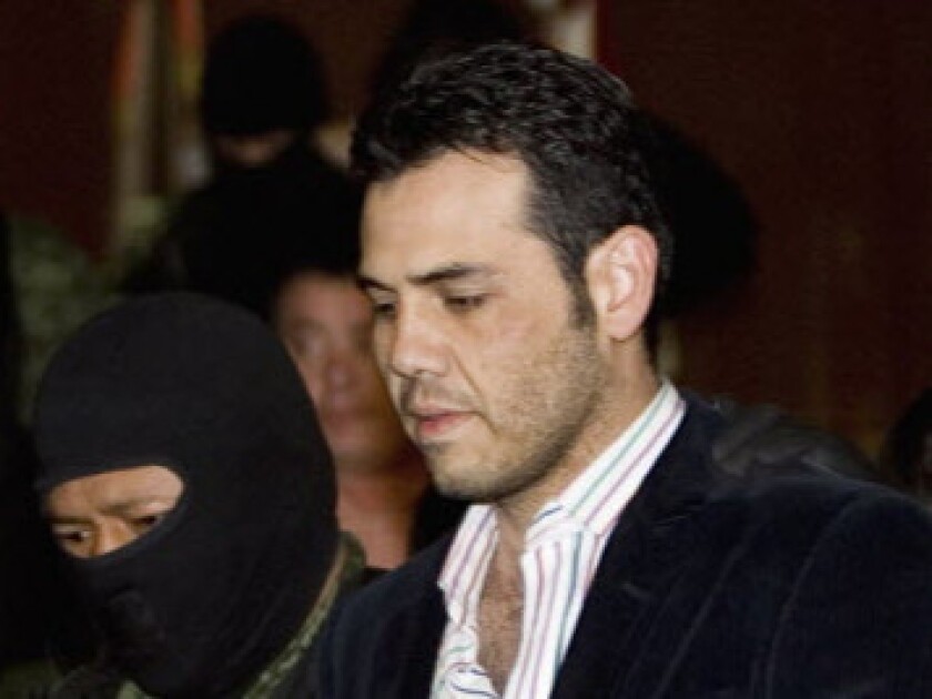 Vicente “El Vicentillo” Zambada Niebla after his arrest in Mexico in 2009. | AP