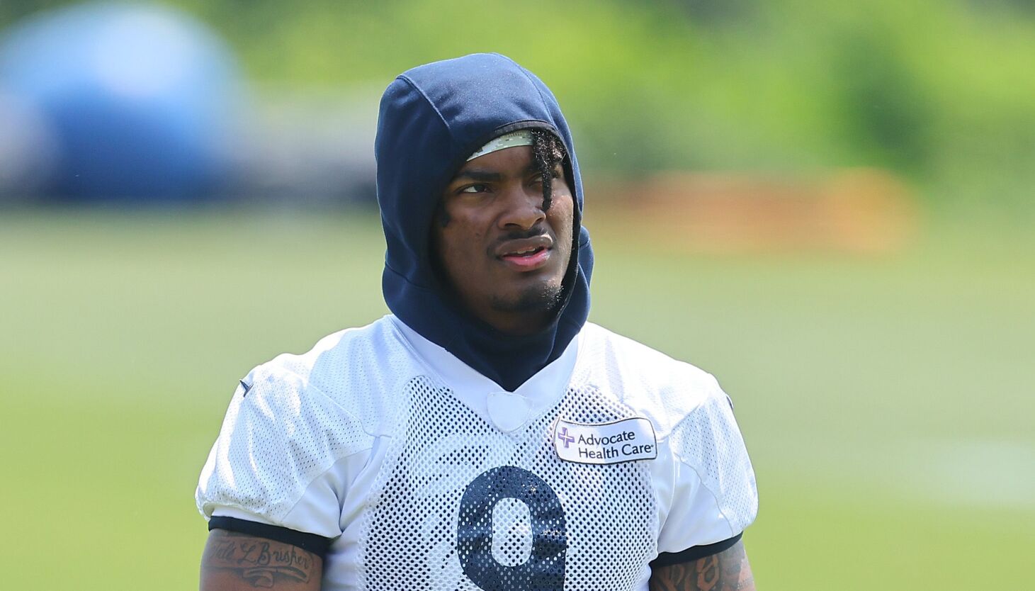 NextImg:Jaquan Brisker: It’s been ‘great’ to see Damar Hamlin thrive