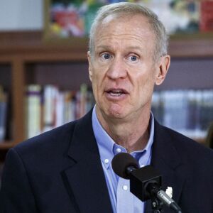 Illinois Gov. Bruce Rauner | Rich Saal/The State Journal-Register via AP