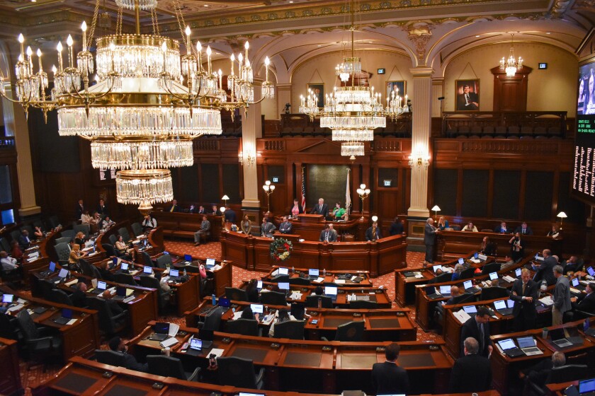 The 103rd Illinois General Assembly wrapped up its business Tuesday night.