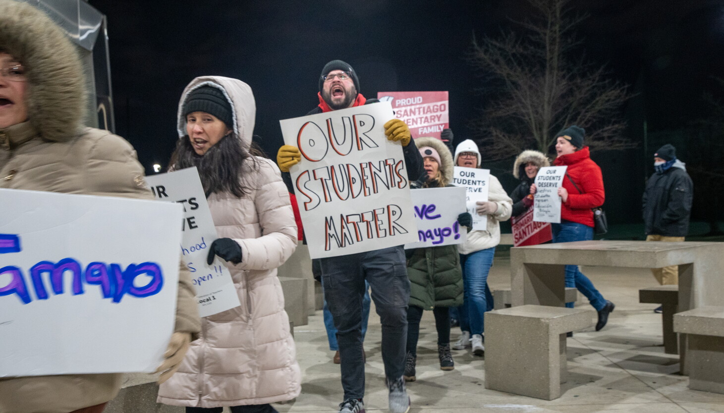 Parents Demand Answers on the Fate of Acero Charter Schools Parents Demand Answers on the Fate of Acero Charter Schools