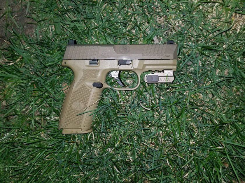 Police shared a photo of a gun allegedly belonging to a man fatally shot by police March 31, 2021, in Portage Park.