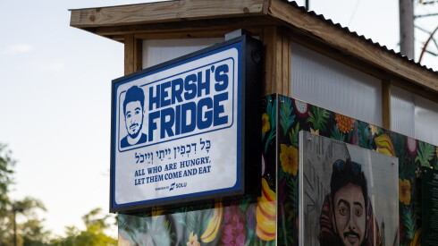 A new kosher fridge in Skokie -- honors the memory of Hersh Goldberg-Polin -- is located at 8825 East Prairie Rd.