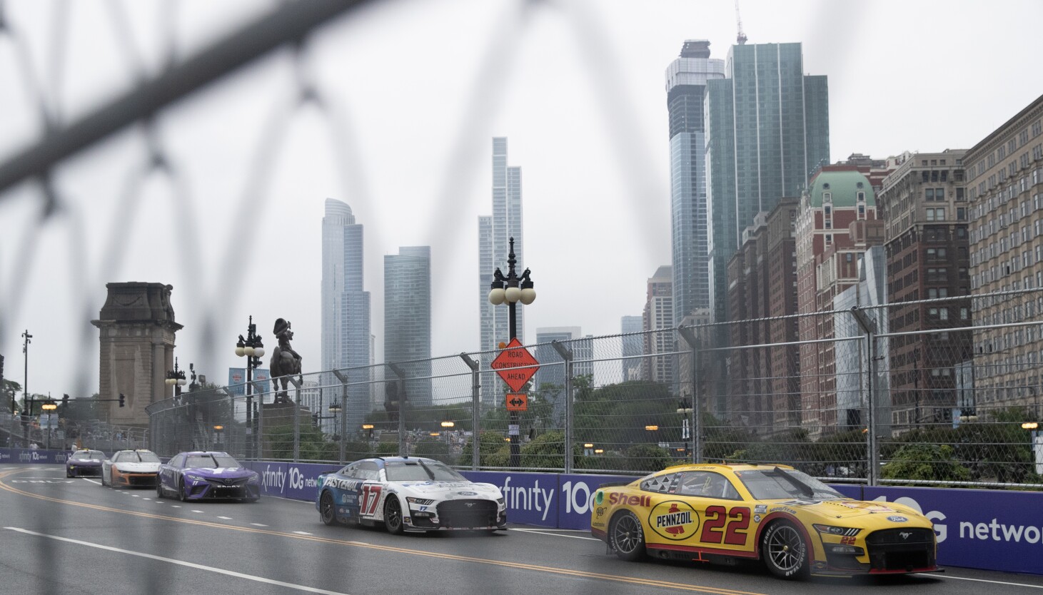 Chicago NASCAR Street Race 2025 Exciting race wraps rainy weekend