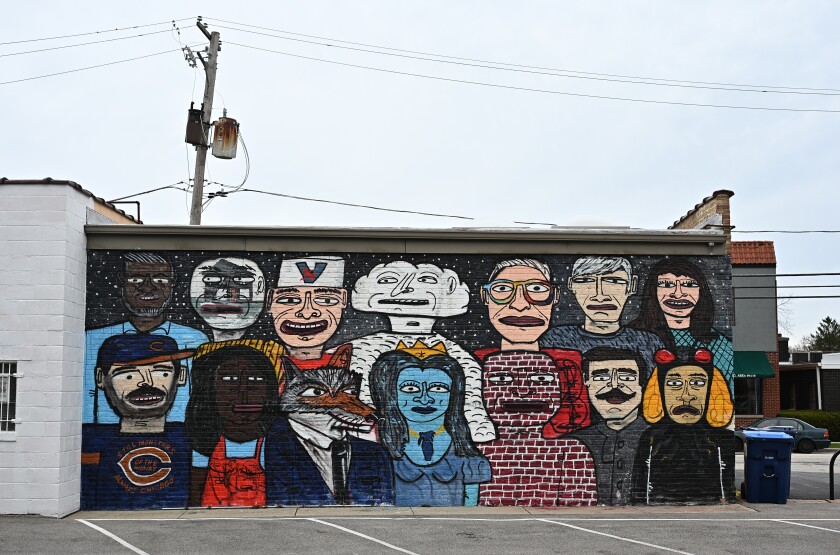 Highwood murals