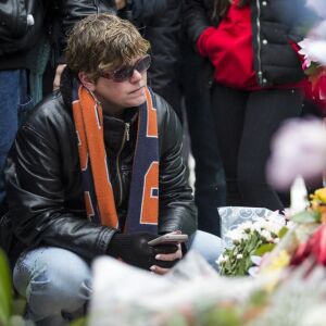 Hundreds of mourners pay their respects at a prayer vigil for the five people killed two days earlier in a mass shooting at the Henry Pratt Company in Aurora, Sunday afternoon, Feb. 17, 2019. | Ashlee Rezin/Sun-Times