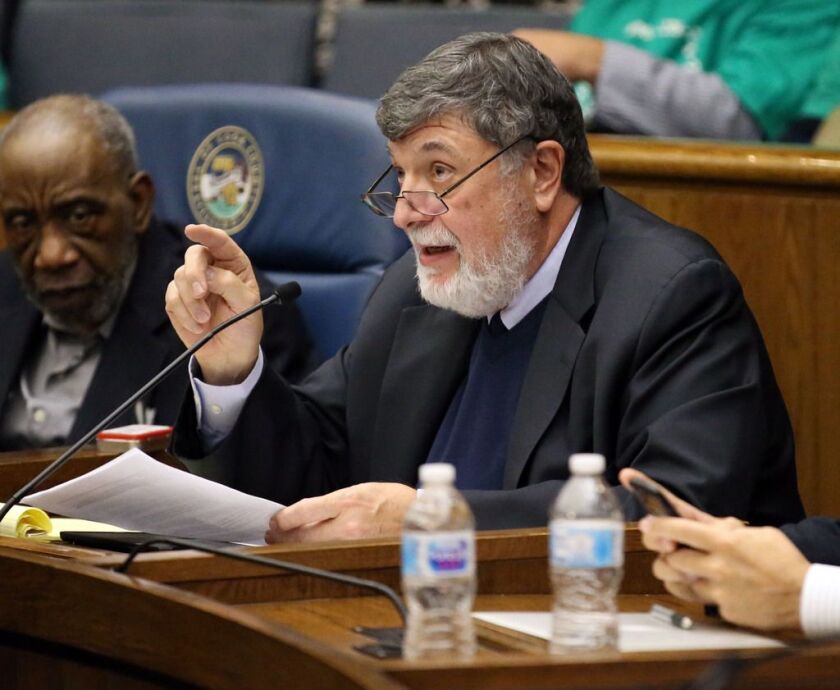 Commissioner Larry Suffredin in 2017.