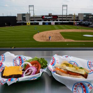 What’s a ballgame without hot dogs and hamburgers? | James Foster/For the Sun-Times