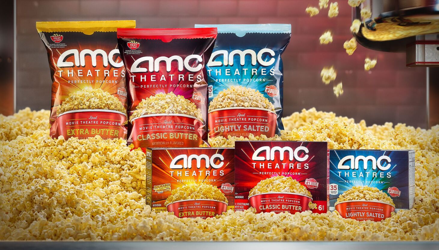 NextImg:AMC movie theater popcorn coming to Walmart in new at-home snack line