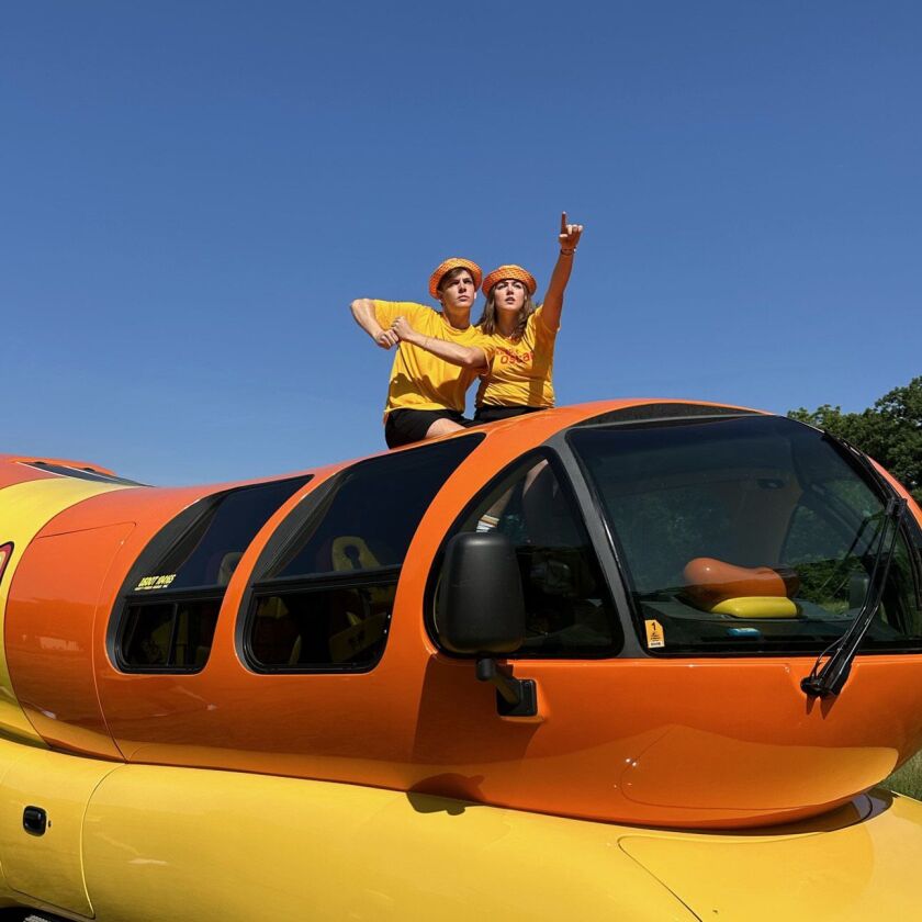 The Wienermobile.