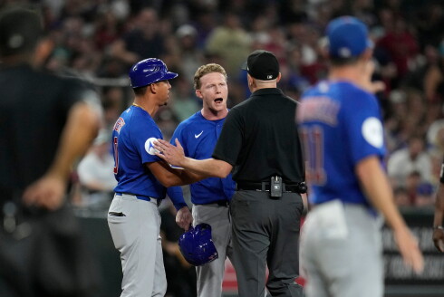 Cubs center fielder Pete Crow-Armstrong