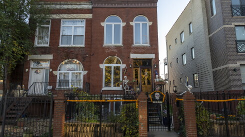 The Salehs' property on West Flournoy Street..
