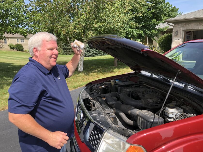 Brian Murphy changed his own oil every 10,000 miles on his way to 1 million miles.