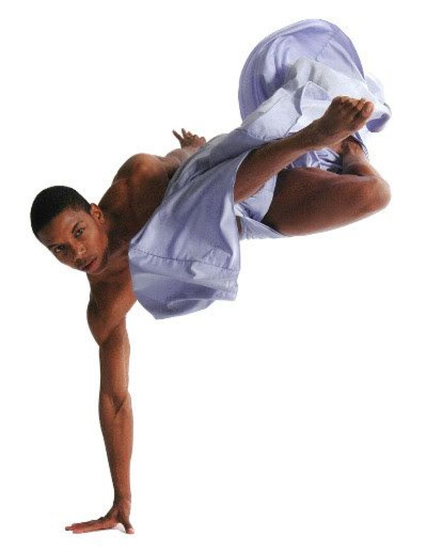 Pierre Clark of Deeply Rooted Dance Theater. | Photo by Ken Carl
