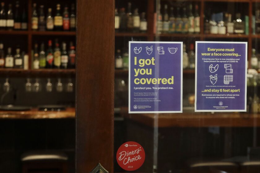 coronavirus, restaurants, masks