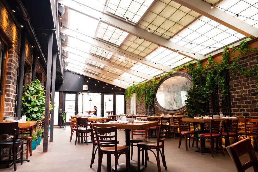 Café Ba-Ba-Reeba’s all-season patio.