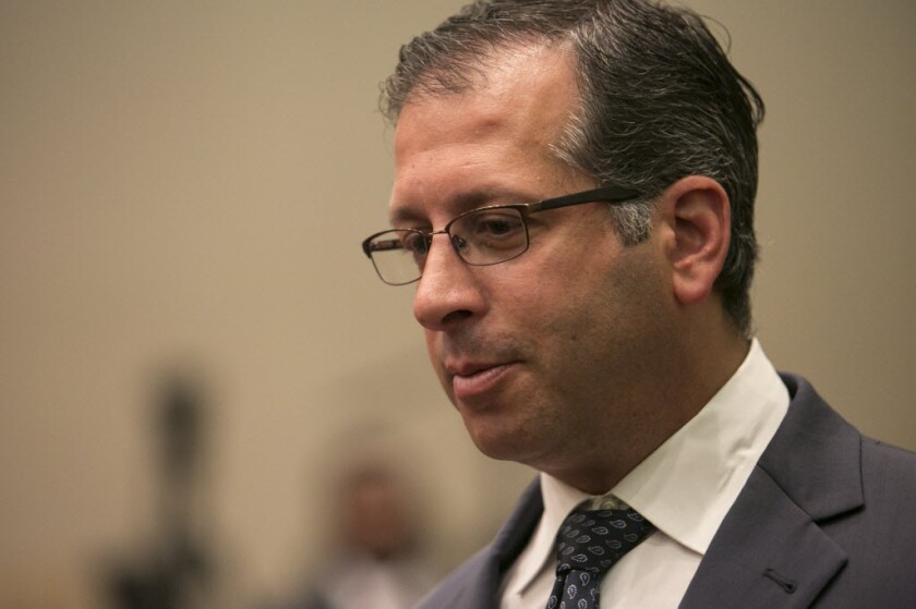 Former Ald. John Arena (45th) is Mayor Brandon Johnson