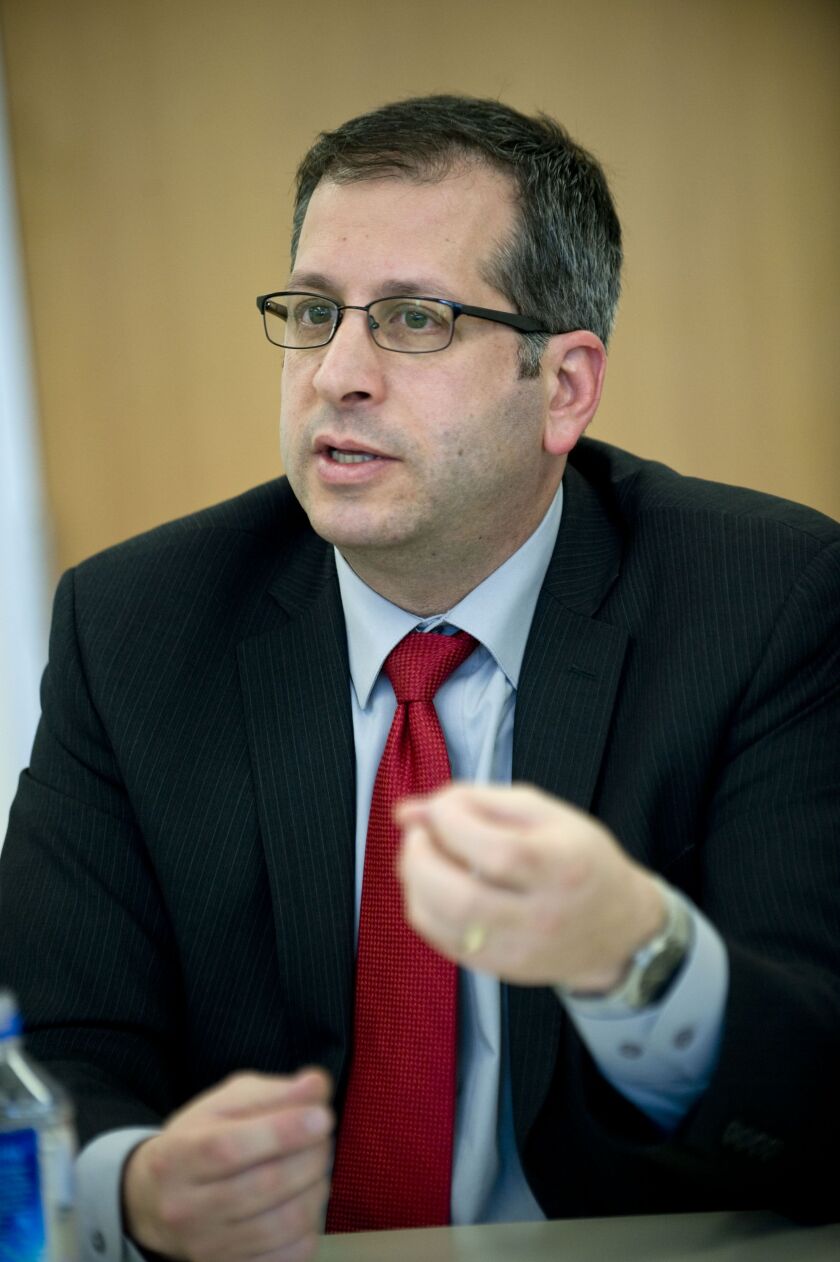 <small><strong>John Arena is an aldermanic candidate for the 45th Ward in the City of Chicago. | Richard A. Chapman/Sun-Times</strong></small>