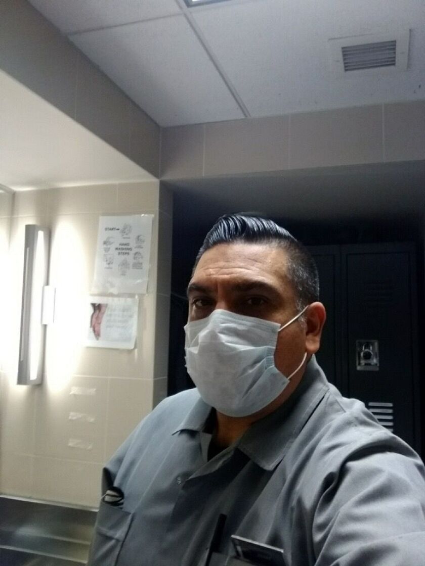Hotel 166 lobby attendant Javier De la rosa.
