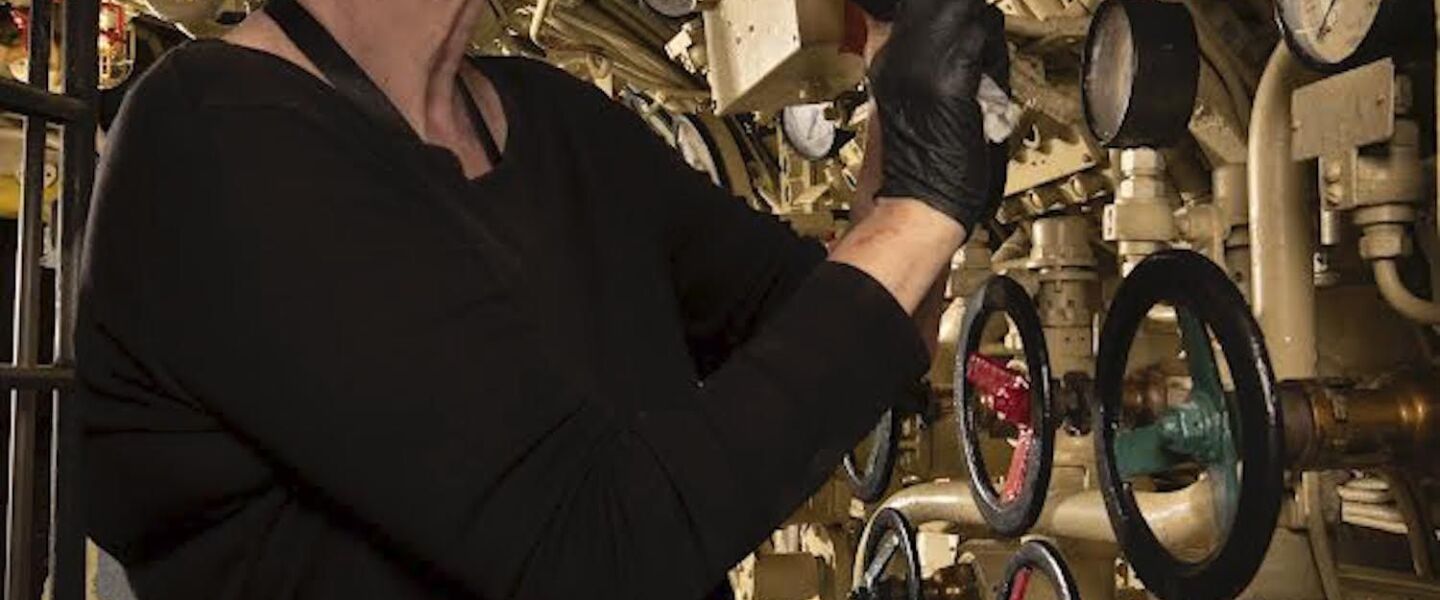 Jane Foley cleaned instruments, floors and decks of the captured U-505 Nazi submarine at the Museum of Science and Industry and removed corrosion from its propellers. She was skilled at removing old coatings and at matching the color of vintage paints.
