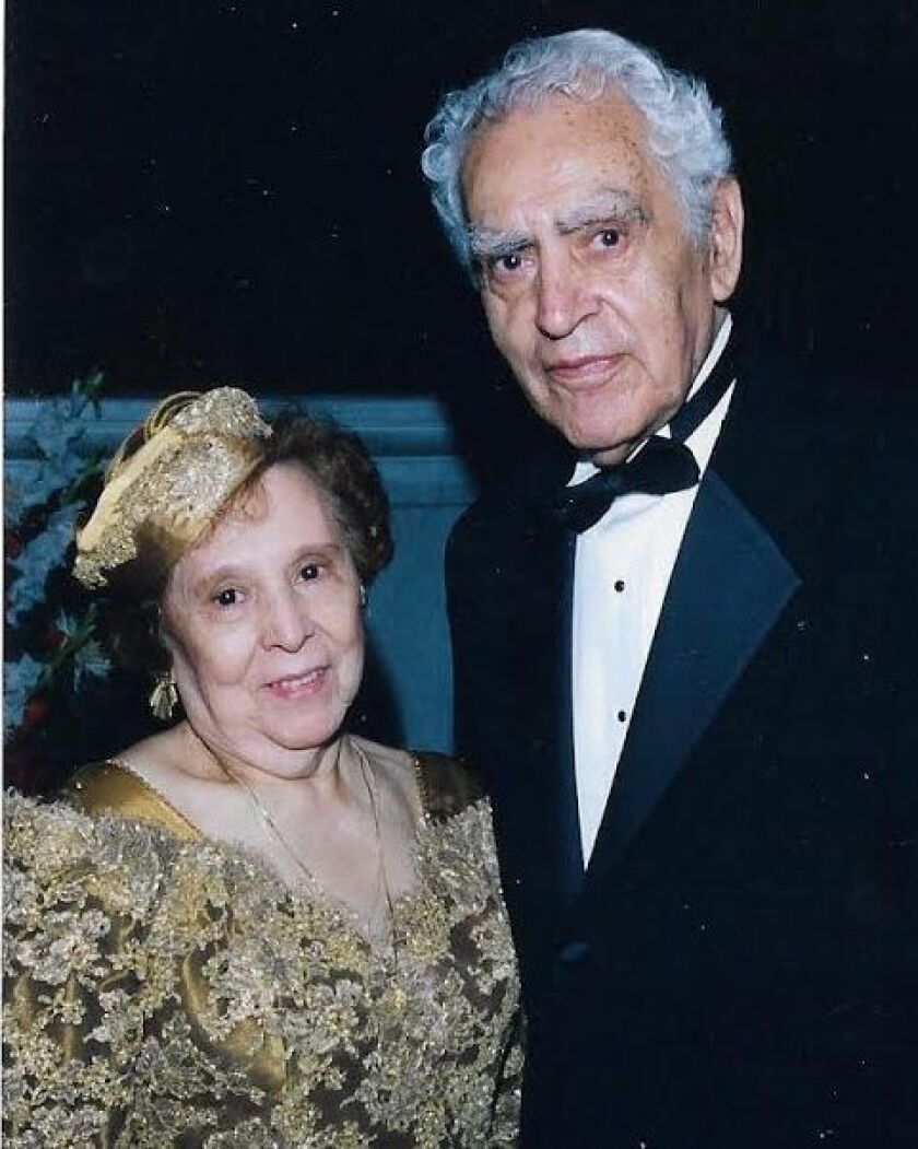 Othon and Maria Elena Guasso were married for 69 years when she died in 2015. | Provided photo