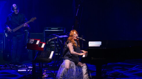 Tori Amos performs at the Auditorium Theatre in the Loop, Friday, Aug. 14, 2026.