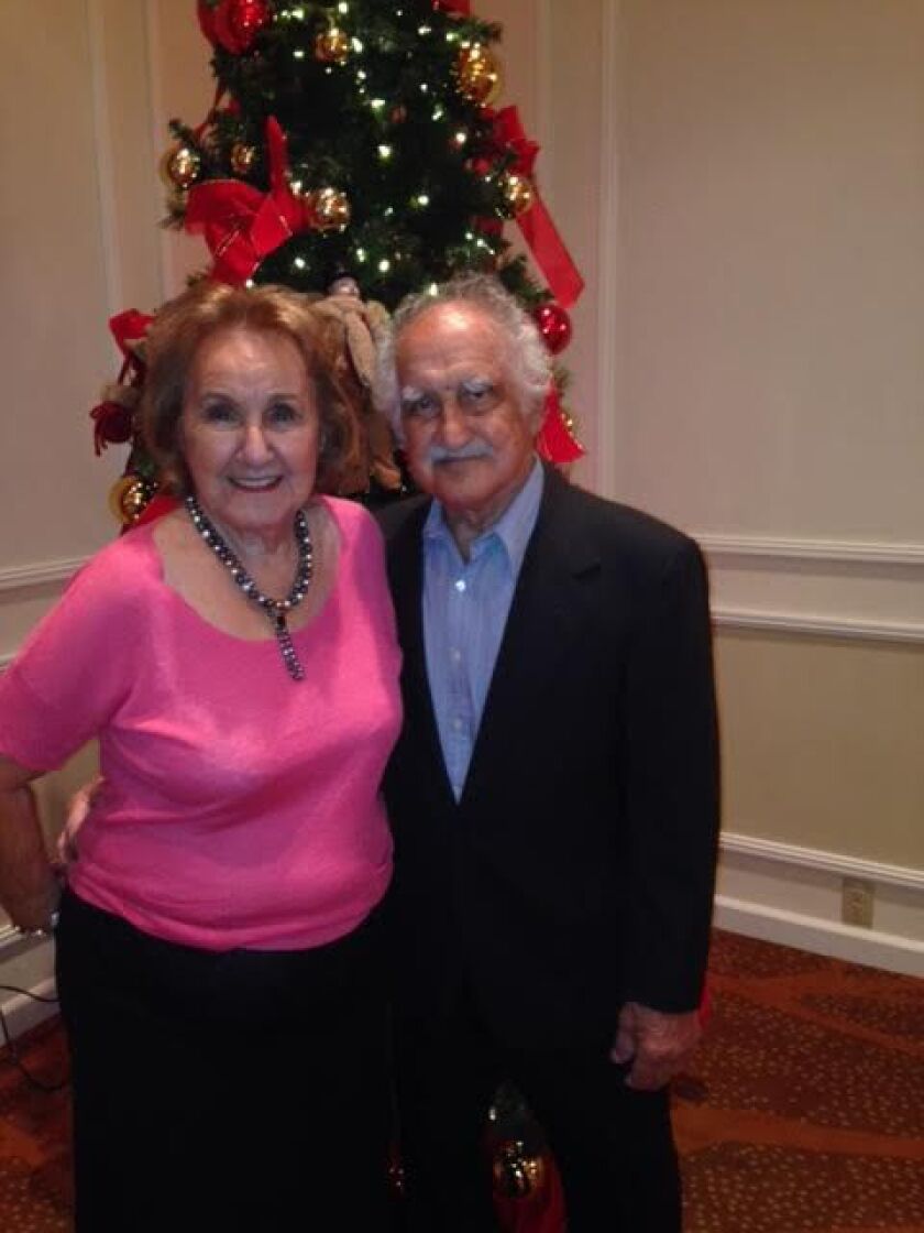 Helen and Mark Nahabedian were married for 67 years. | Family photo