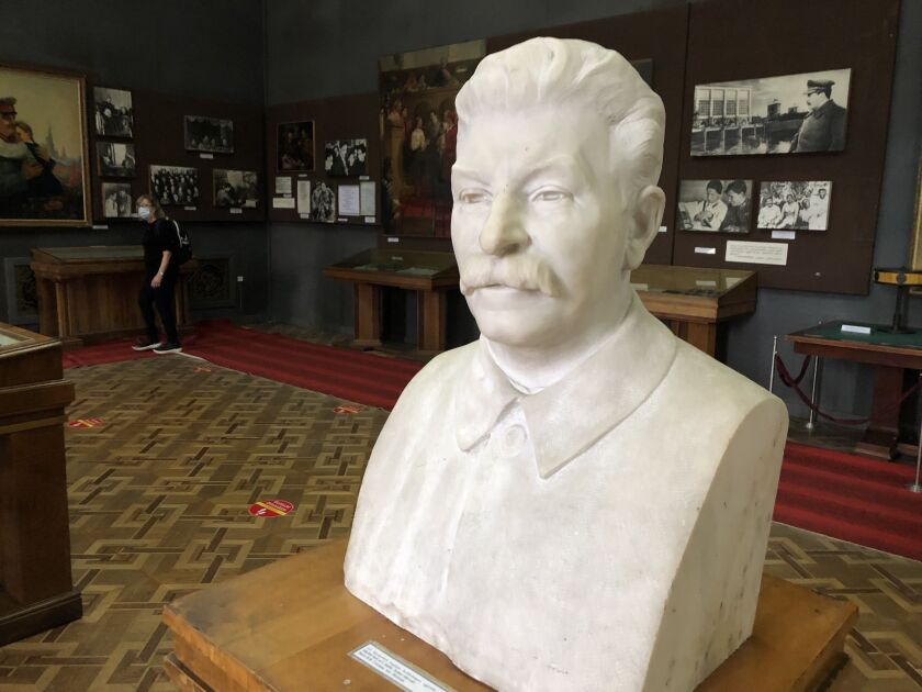 Just what a complicated world we live in has never been more clear to me than it was when visiting the city where Joseph Stalin grew up. This bust at the Joseph Stalin State Museum in Gori is just one symbol of how revered the ruthless Soviet dictator remains even now, 68 years after his death.