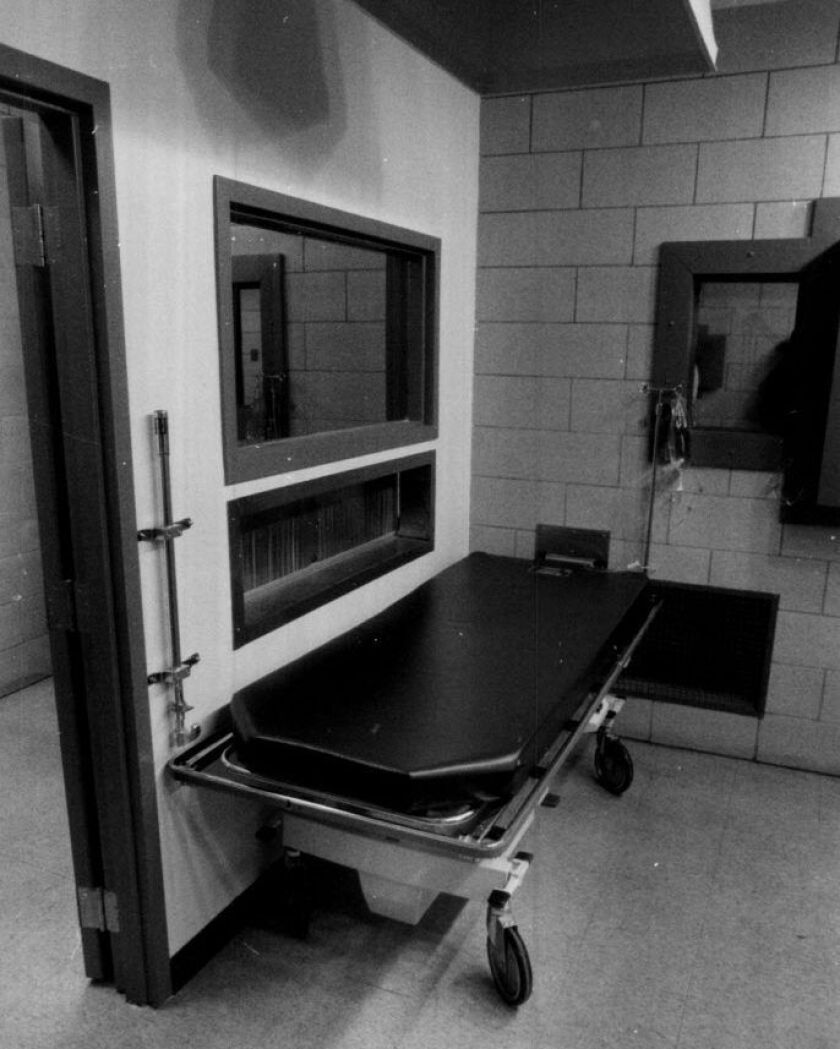 The Execution chamber at Stateville Correctional Center. | John H. White / Sun-Times