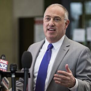 Attorney Steve Greenberg, who represents Highland Park massacre suspect Robert E. Crimo III’s parents. Greenberg,said Crimo’s father’s decision to consent to his son getting a firearm owner’s identification card that allowed him to legally purchase multiple weapons was “no different than signing up your kid for driver’s ed.”